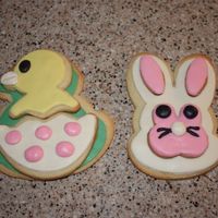 3D Easter Cookies I am just starting to decorate cookies. It is not as easy as it looks! I hope to get better. Any constructive criticism is appreciated.