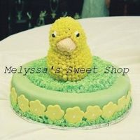 Baby Shower Duck This was my very first cake! It turned out pretty good for a first, but I am hoping to get much better.