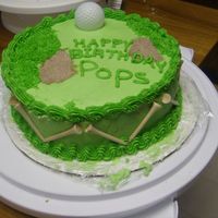 Golf Birthday I got the idea from a bunch of different cakes on the site. Things to do different... White sand traps, maybe a flag.