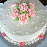 Wilton Course 1 Final Cake 