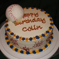 Smashing Baseball The baseball is Rice Krispie Treats covered in fondant, stitches drawn with an edible pen. It was fun to decorate with traditional...