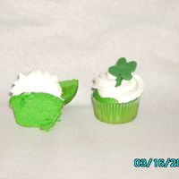 St. Patrick's Day These were for my son's pre-k St. Patty's Day celebration. Mini-cuppies - I love the way the green turned out!
