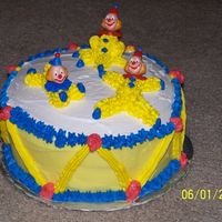 Clown Benifit Cake This was the last one out of the 5 I did for the benifit. ANother one out of the Wilton book. By this time my work was getting a little...