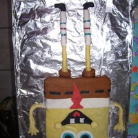 Spongebob I made this cake for my dad awhile back. He loved it! TFL