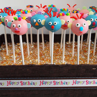 Funny Faces Cake Pops 