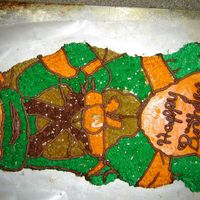 Ninja Turtle Cake 11/07 My sis was turning 27 & I thought I'd bring back some of her fav. childhood memories! I've since purchased a letter writing...