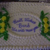 Retirement Cake 