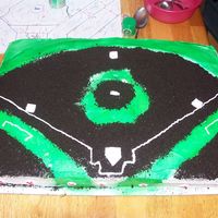 Made This Along With The Ribbon Cake 