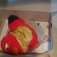 Crumbled Duck This is what I woke up to 2 hours before delivery. iI had to call and ask for on more hour to redo the cake. I did it though!