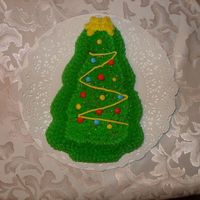 Christmas Tree Christmas tree cake