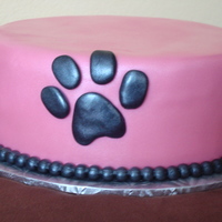 Littles Pet Shop Using Only Paws Chocolate cake