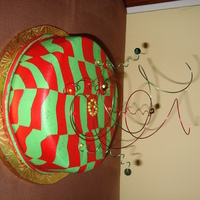 Christmas Birthday Celebration Vanilla Cake