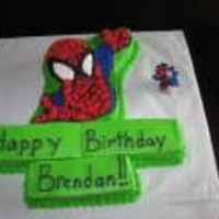 Spidrmn.jpg This cake was for my cousins son. He turned 3 in July and every time I saw him up until then he was asking me when I was going to get him...