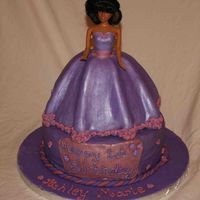 Ashley Marie One of two birthday cakes for 1 year old twins.