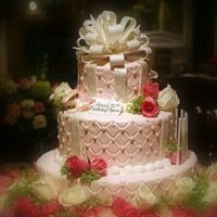 Marcie_Norwoods_80Th_Birthday.jpg I made this cake for my mother in law's 80th birthday celebration.
