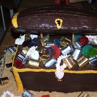 Treasure Chest I made this cake for our Mother/ daughter banquet at out Church. The theme was on Treasures. I got great info from people on this site,...