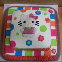 Hello Kitty Birthday Cake 