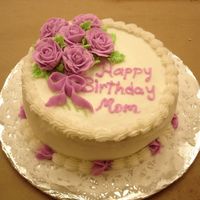 Wilton Course 1 Cake done for Course 1 Class.