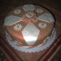 Fondant & Gumpaste Cake This was my Wilton Fondant and Gumpaste Finale Cake. I don't know what category it falls into? It's a chocolate cake with a thin...