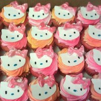 Hello Kitty Cupcakes 