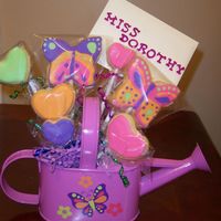 Butterflies And Hearts I made this bouquet for Daycare Provider Appreciation Day. They are NFSC with Antonia's Royal Icing. Thanks for looking!