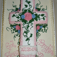 Baptism Cake 