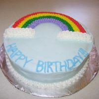 Course 1 Cake 1 This is my VERY FIRST cake! It was alot of fun. Can't wait for the next class!