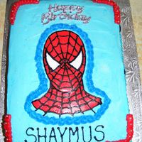 Spiderman Cake My first FBCT....it seemed like a pain to do it...hand hurt doing all the webs...but totally worth it! I love how it turned out!