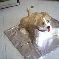 Puppy Cake I made this for my son's 11th birthday, before I really started trying to play with fondant. It's a mixture of poundcake and...