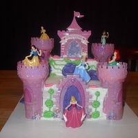Princess Castle Cake 