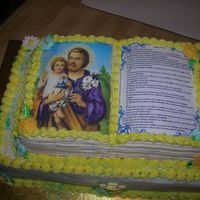 Dad's Church Cake My dad B-day cake