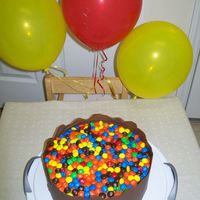 M&m Bucket My first chocolate wrap using parchment paper. It was tricky, but it turned out ok. I love the 'candy bowl' cakes.