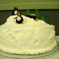 Penguin Cake I made this cake for my third grade class after we read Mr. Popper's Penguins. This was my birthday cake for Jan. birthdays....