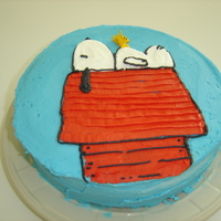 Snoopy Snoopy on the doghouse