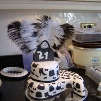 21St Birthday Cake Shoes And Handbags this was the cake i made for my 21st birthday party. i wanted it to look spectacular!!