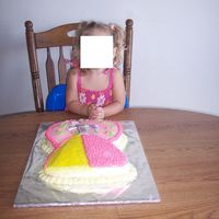 Barbie Cake This was for my daughter's 2nd birthday.