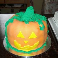 Jack-O-Lantern jack-o-lantern cake