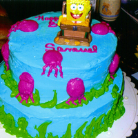 Spongebob And Jellyfish 