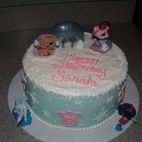 Lps Cake This was a LPS cake for a friend's granddaughter. All BC w/ fondant accents.