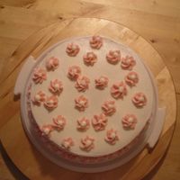 Couse 1 - Last Cake Yellow cake with buttercream icing. The icing was alittle soft . Thanks for looking...