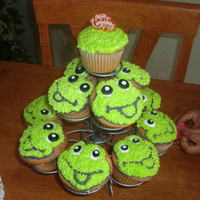Princess & The Frog Cupcakes 