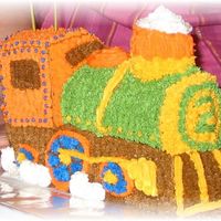 3D Train Cake Easy to make...