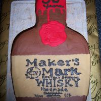 Maker's Mark Whiskey Cake 