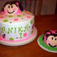 Pink Love Bug Cake This was for my daughter's First Birthday. I call her my little love bug, so loved the idea of doing a love bug cake. I found several...