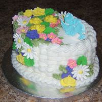 Basket Cake This was from Wilton course 2