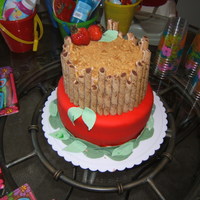 Tropical Birthday Cake I made this cake for my own birthday. It didn't quite come out the way it was supposed to, but it was still yummy! It's a 10"...