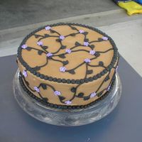 Simple Flower Vines bc ining with royal icing flowers