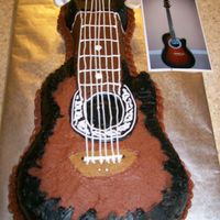 Guitar This was made for a 40th birtday to be a replica of a guys favorite quitar.
