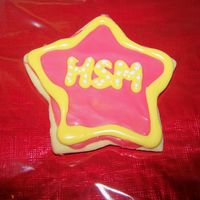 High School Musical Cookies These are the cookies I made to match my daughter's HSM cake. The icing kept running off the side, I must learn to get the right...