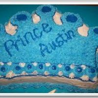 Crown Cake For Prince My first shot at the crown cake. I didn't think it was bad, but it could hav ebeen alot better. I was given very short notice.